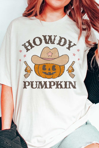 HOWDY PUMPKIN GRAPHIC TEE