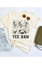 SKELETON YEEHAW T SHIRT PLUS SIZE