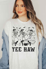 SKELETON YEEHAW T SHIRT PLUS SIZE