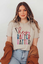 Hey BATTER BATTER GRAPHIC TEE