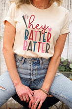 Hey BATTER BATTER GRAPHIC TEE