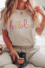 HELLO LOVE GRAPHIC TEE