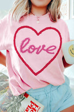 LOVE HEART GRAPHIC TEE
