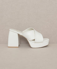 OASIS SOCIETY Carmen - Chunky Platform Mule Heel