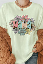 Mama Floral Mom Flower Mothers Day, Graphic Tee