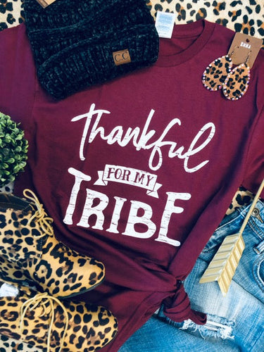 Thankful For My Tribe Tee