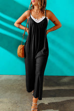 Full Size Spaghetti Strap Wide Leg Jumpsuit